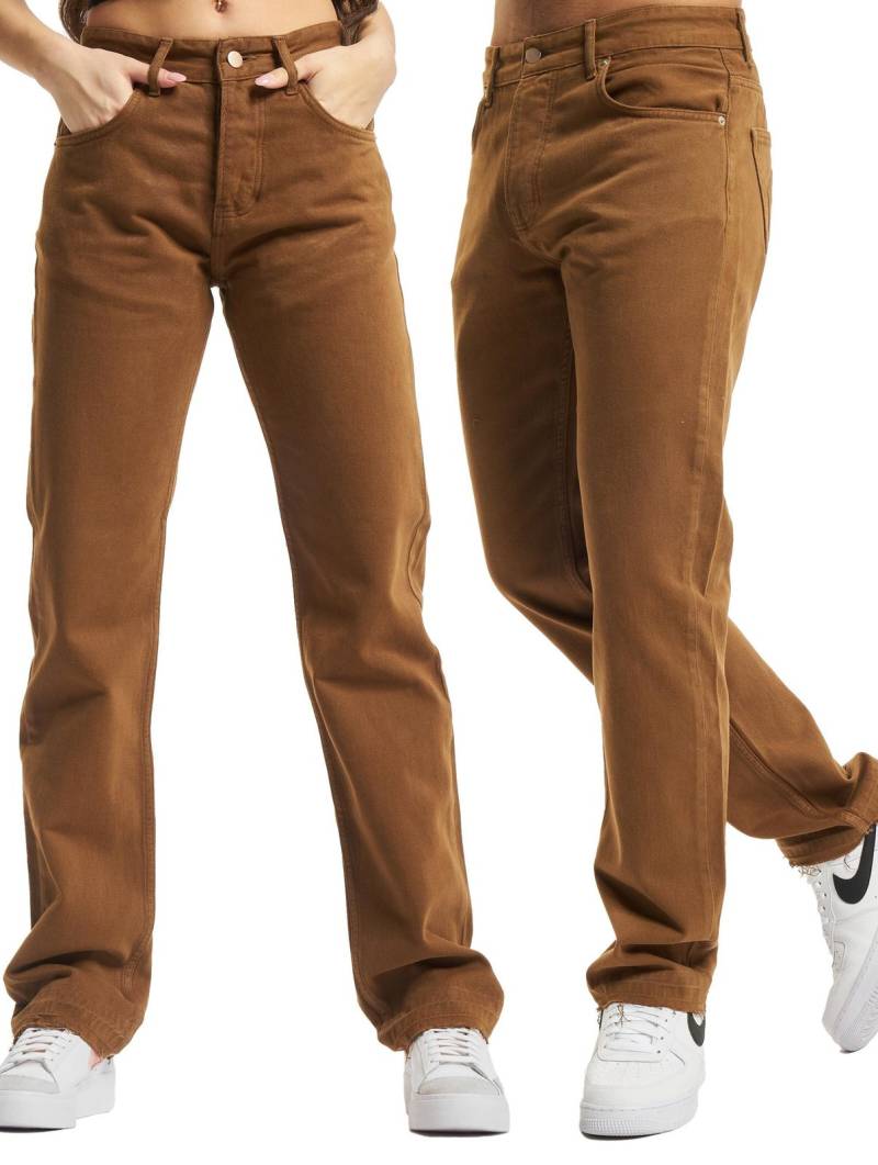 KEINE LIEBE Loosefit Loose Fit Jeans braun von KEINE LIEBE