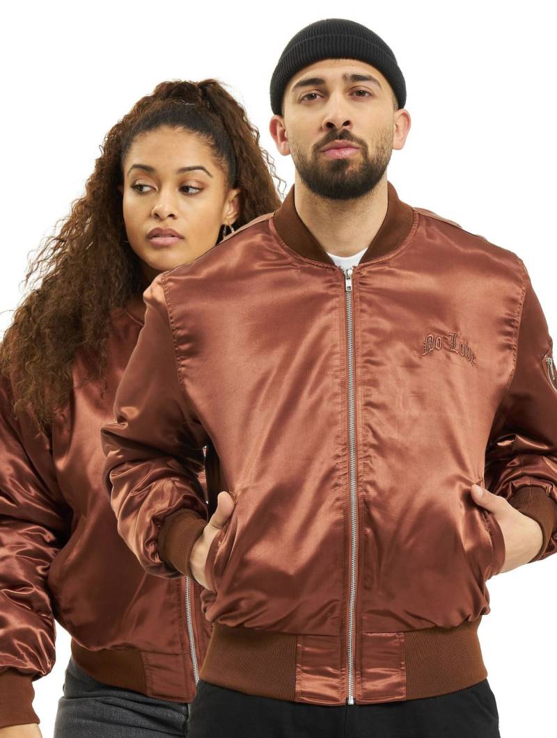 KEINE LIEBE Old Bomber Bomberjacke braun von KEINE LIEBE