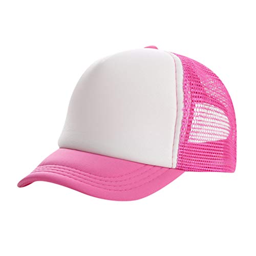 KEIZHUONIQIU Baseball Cap Sommer Hut Kinder Cap Cappy Für Kleinkinder Im Washed Cotton Mütze Sonnenschutz Basecap Für Reisen Golf Tennis Fischerhut Baseballkappe Sonne Visier Cap Einfarbig von KEIZHUONIQIU