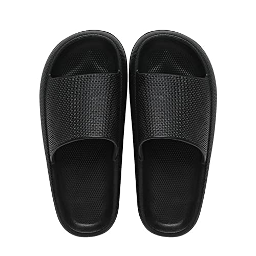 KEIZHUONIQIU Original Badelatschen Damen Herren, Badeschlappen Slippers Sommer Cloudyzz Schlappen Hausschuhe Home Slippers Rutschfeste Pantoletten Badelatschen Strand Sandale Indoor & Outdoor von KEIZHUONIQIU