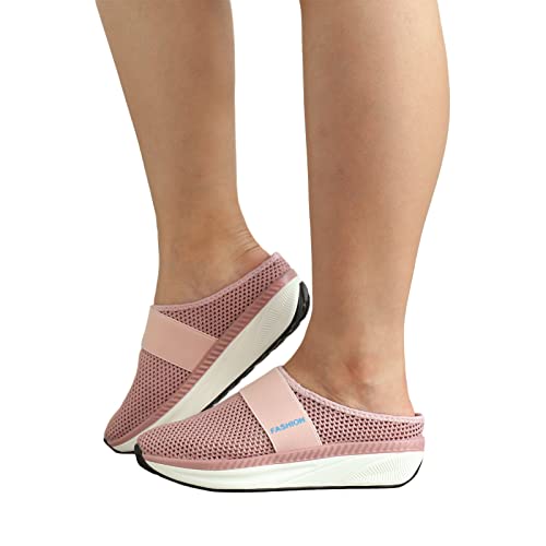 KEIZHUONIQIU Orthopädische Schuhe Mesh Atmungsaktiv Sneaker Damen Hausschuhe Air Cushion Slip On Walking Shoes Orthopedic Diabetic Laufschuhe Freizeit Sandals Orthofeet Turnschuhe von KEIZHUONIQIU