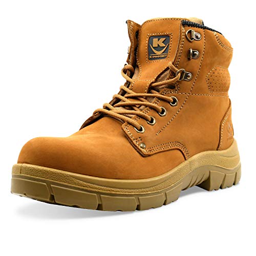 KELI FRANCE K•Protect - Hochsicherheitsschuh, Schutzschale aus Verbundwerkstoff, durchtrittsichere PPD-T-Sohle, rutschfestes S3 SRC (HRO 80°) Brad-Modell (Numeric_40) von KELI FRANCE