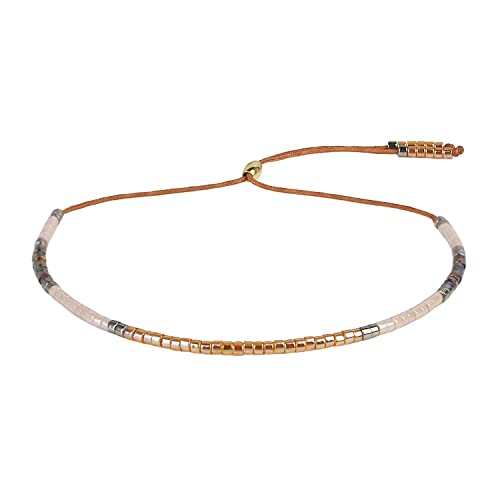 KELITCH Damen Strand Armbänder Boho MIYUKI Perlen Freundschaftsarmbänder Neue Sommer Strand Regenbogen Armbänder von KELITCH