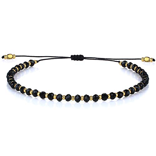KELITCH Damen Kristallperlen Strang Armbänder Einstellbare Lose Armbänder Einfache Schöne Charm Armbänder von KELITCH