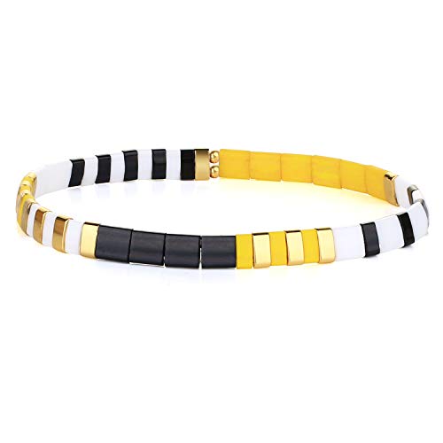 KELITCH Charme Armbänder für Damen TILA Perlen Stretch-Armband Freundschaft Armbänder Candy Armbänder von KELITCH