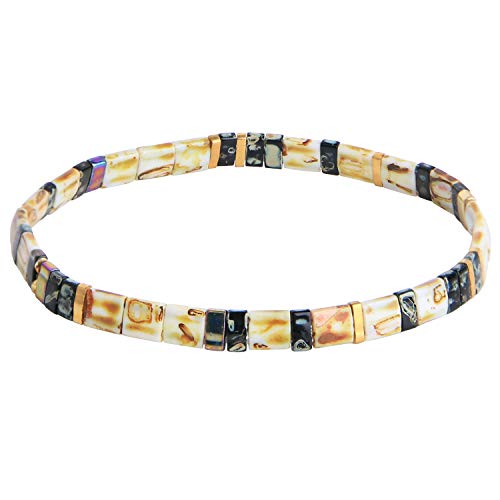 KELITCH Damen Bracelets Colorful Freundschaft Armbänder TILA Perlen Charme Elastische Armbänder Boho Stil für Geburtstag Sommer Strand Urlaub KELITCH Damen Bracelets Colorful Freundschaft Armbänder TILA Perlen Charme Elastische Armbänder Boho Stil für Geburtstag Sommer Strand Urlaub von KELITCH