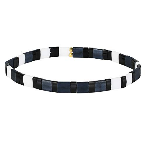 KELITCH Damen Stretch Bracelets Colorful Charme Freundschaft Armbänder Miyuki TILA Perlen Bracelets KELITCH Damen Stretch Bracelets Colorful Charme Freundschaft Armbänder Miyuki TILA Perlen Bracelets von KELITCH