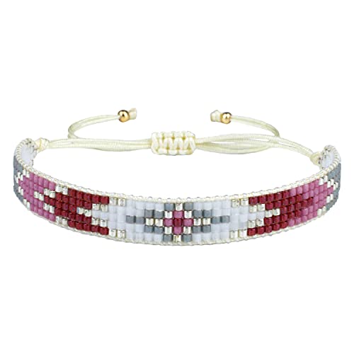 KELITCH Damen Freundschaft Armbänder Seil Armbänder Handgemachte Multi-Muster Wrap Armbänder Modeschmuck Armbänder KELITCH Damen Freundschaft Armbänder Seil Armbänder Handgemachte Multi-Muster Wrap Armbänder Modeschmuck Armbänder von KELITCH