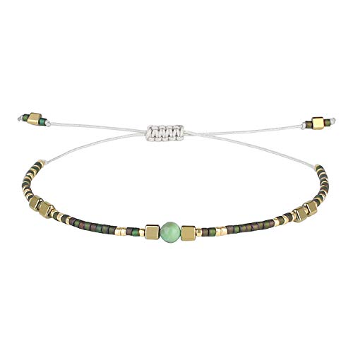 KELITCH Damen Freundschaft Armbänder Stapelbar Miyuki Samen Perlen Strang Armband Einstellbar Kristall Armbänder KELITCH Damen Freundschaft Armbänder Stapelbar Miyuki Samen Perlen Strang Armband Einstellbar Kristall Armbänder von KELITCH