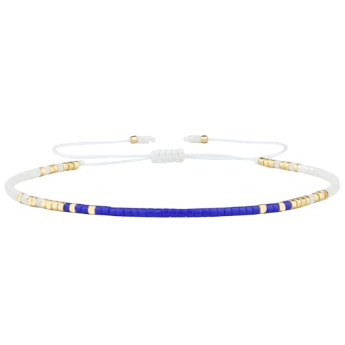 KELITCH Damen Freundschaft Armbänder Strand Stränge Armbänder Regenbogen Miyuki Samen Perlen Armbänder KELITCH Damen Freundschaft Armbänder Strand Stränge Armbänder Regenbogen Miyuki Samen Perlen Armbänder von KELITCH