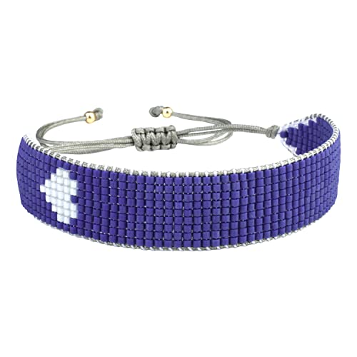 KELITCH Damen Herz Wrap Armbänder Bunte Herz Miyuki Perlen Freundschaft Armbänder Handgemachte Strand Armbänder von KELITCH