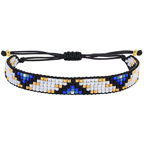 KELITCH Damen Miyuki Perlen Armband Handgemachte Wellenform Armband Modeschmuck Für Paare von KELITCH