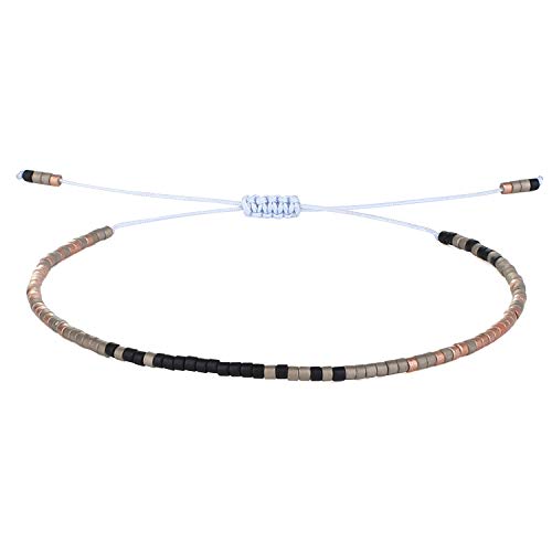 KELITCH Damen Strand Armbänder Boho MIYUKI Perlen Freundschaftsarmbänder Neue Sommer Strand Regenbogen Armbänder von KELITCH