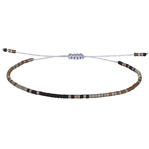 KELITCH Damen Strand Armbänder Boho MIYUKI Perlen Freundschaftsarmbänder Neue Sommer Strand Regenbogen Armbänder von KELITCH
