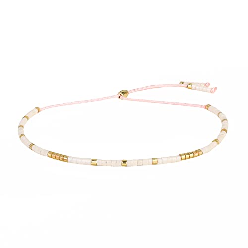 KELITCH Damen Strand Armbänder Boho MIYUKI Perlen Freundschaftsarmbänder Neue Sommer Strand Regenbogen Armbänder von KELITCH