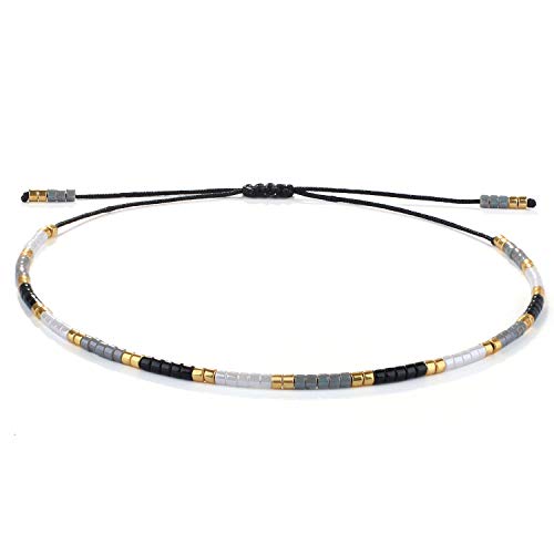 KELITCH Damen Strang Armbänder Seed Perlen Freundschaft Armbänder Strand Regenbogen Miyuki Armbänder von KELITCH