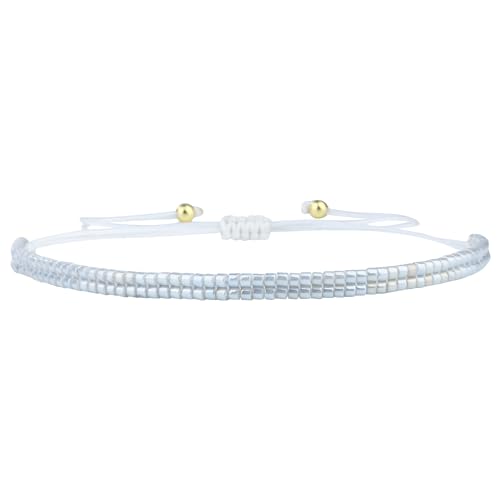 KELITCH Dünne Strang Armbänder Handgewebte Miyuki Perlen Armbänder Delikate Schmuck Geschenke Für Damen von KELITCH