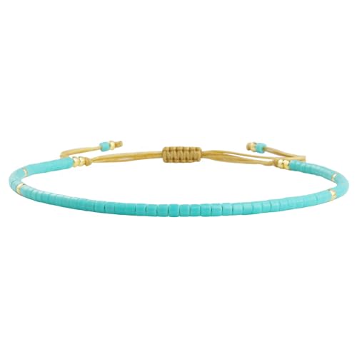 KELITCH Frauen Miyuki Perlen Armbänder Freundschaft Armbänder Dünne Seil Armbänder Handgemachte Schmuck von KELITCH