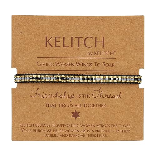 KELITCH Miyuki Armbänder Single Wrap Handgemachte Damen Strand Armbänder Modeschmuck KELITCH Miyuki Armbänder Single Wrap Handgemachte Damen Strand Armbänder Modeschmuck von KELITCH