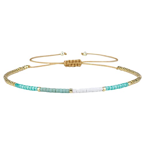 KELITCH Miyuki Perlen Armbänder Mix Farbe Seil Strand Armbänder Handgemachte Tiny Armbänder Für Damen KELITCH Miyuki Perlen Armbänder Mix Farbe Seil Strand Armbänder Handgemachte Tiny Armbänder Für Damen von KELITCH