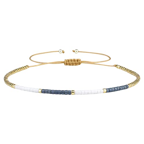 KELITCH Miyuki Perlen Armbänder Mix Farbe Seil Strand Armbänder Handgemachte Tiny Armbänder Für Damen von KELITCH