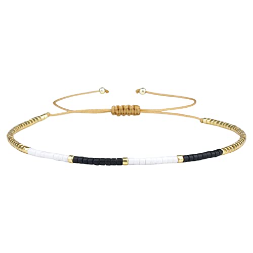 KELITCH Miyuki Perlen Armbänder Mix Farbe Seil Strand Armbänder Handgemachte Tiny Armbänder Für Damen von KELITCH