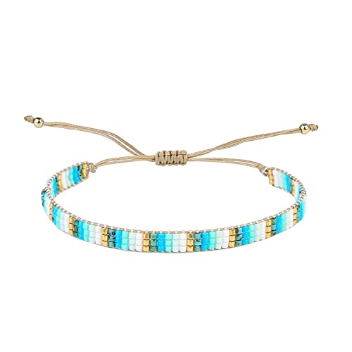 KELITCH Miyuki Wrap Armbänder Regenbogen Perlen Armbänder Freundschaft Armbänder Schmuck Für Damen Geschenk von KELITCH