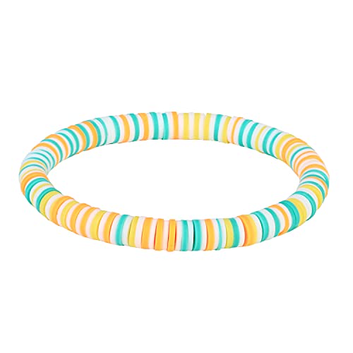 KELITCH Neu Stretch Armbänder Regenbogen Farbe HEISHI Perlen Armbänder Armreifen Für Damen von KELITCH
