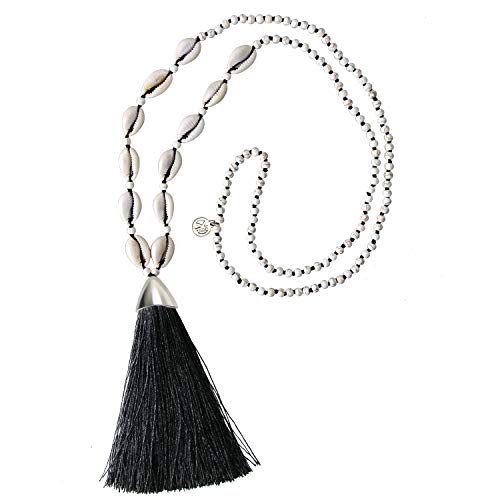 KELITCH Quaste Anhänger Halskette Muschel Perlen Strand Halskette Böhmische Schöne Halskette KELITCH Quaste Anhänger Halskette Muschel Perlen Strand Halskette Böhmische Schöne Halskette von KELITCH