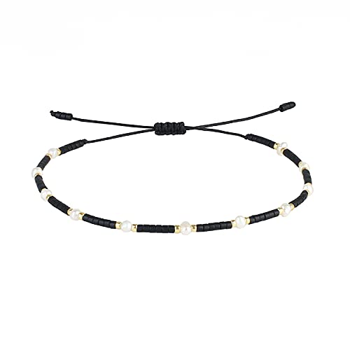 KELITCH Damen Perlenarmbänder Miyuki Perlen Verstellbare Strangarmbänder Handgemachte Freundschaftsarmbänder Schmuck Geschenke von KELITCH