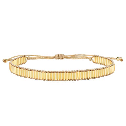 KELITCH Wickelarmband Hippie Boho Regenbogen Miyuki Perlen Armband Lederarmbänder Handgemachter Modeschmuck für Damen (06B) KELITCH Wickelarmband Hippie Boho Regenbogen Miyuki Perlen Armband Lederarmbänder Handgemachter Modeschmuck für Damen (06B) von KELITCH