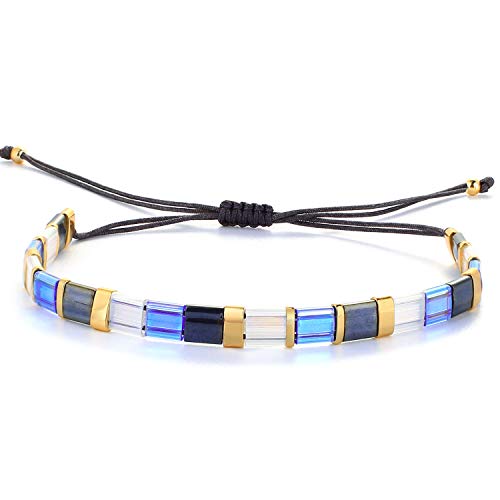 KELITCH Tila Perlen Charm Armbänder Verstellbare Wickelarmbänder Handgefertigter klassischer Schmuck für Damen von KELITCH