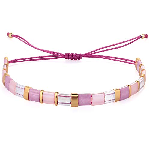 KELITCH Tila Perlen Charm Armbänder Verstellbare Wickelarmbänder Handgefertigter klassischer Schmuck für Damen von KELITCH