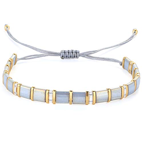 KELITCH Tila Perlen Charm Armbänder Verstellbare Wickelarmbänder Handgefertigter klassischer Schmuck für Damen von KELITCH