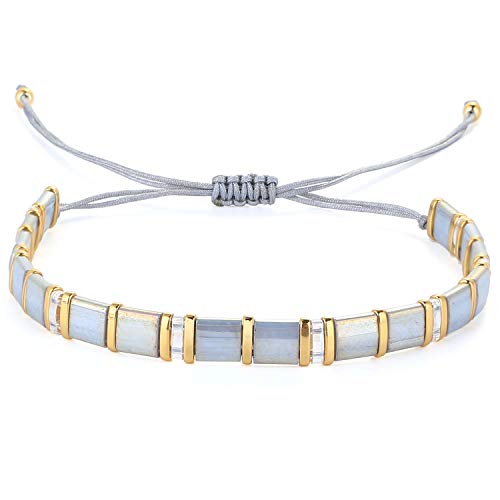 KELITCH Tila Perlen Charm Armbänder Verstellbare Wickelarmbänder Handgefertigter klassischer Schmuck für Damen KELITCH Tila Perlen Charm Armbänder Verstellbare Wickelarmbänder Handgefertigter klassischer Schmuck für Damen von KELITCH