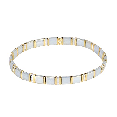 KELITCH Damen Armbänder Tila Perlen Charm Armbänder Handgefertigter Klassischer Schmuck von KELITCH