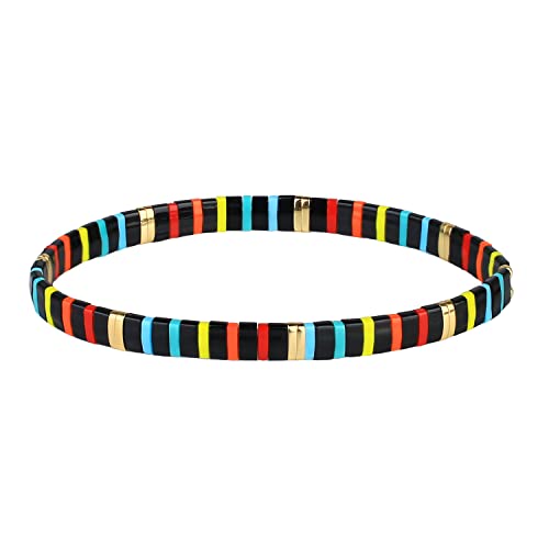 KELITCH Tila Perlen Dehnen Armband Boho Handmade Strang Armreif Charmanter Schmuck Für Damen von KELITCH