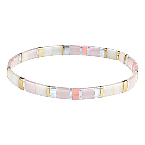 KELITCH Tila Stretch Armbänder Stapelbare Damen Böhmische Freundschaft Armbänder Regenbogen Sommer Schmuck KELITCH Tila Stretch Armbänder Stapelbare Damen Böhmische Freundschaft Armbänder Regenbogen Sommer Schmuck von KELITCH