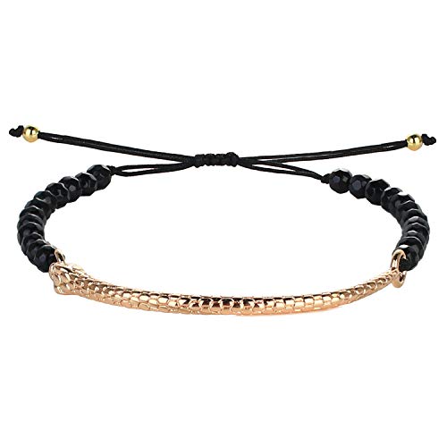 KELITCH Türkis Achat Strang Armbänder Handgemachte Freundschaft Armband 925 Gold Überzogene Charme Armband von KELITCH