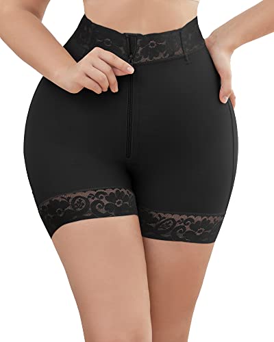 Kellylee Shapewear für Frauen Bauchkontrolle Hohe Taille Butt Lifter Panties Kompressionsshorts nach der Geburt Unterwäsche Boyshorts, Black, Medium Kellylee Shapewear für Frauen Bauchkontrolle Hohe Taille Butt Lifter Panties Kompressionsshorts nach der Geburt Unterwäsche Boyshorts, Black, Medium von KELLYLEE