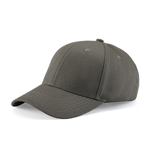 KELOYI Basecap Herren Sommer Cap Herren Basecap Damen Kappe Adjustable Baumwolle Baseball Outdoor Running Activity Kappen Dunkelgrau von KELOYI