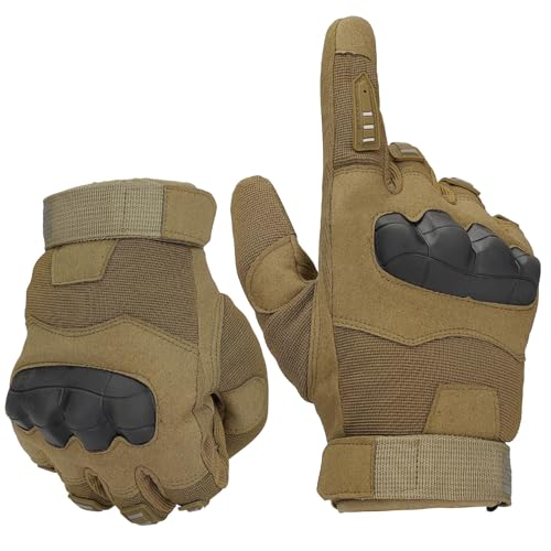 KEMIMOTO Outdoor Handschuhe Herren, Taktische Handschuhe, Touchscreen, Atmungsaktiv, Vollfinger, Einsatzhandschuhe für Arbeit, Wandern, Jagd und Security, KEMIMOTO Outdoor Handschuhe Herren, Taktische Handschuhe, Touchscreen, Atmungsaktiv, Vollfinger, Einsatzhandschuhe für Arbeit, Wandern, Jagd und Security, von KEMIMOTO