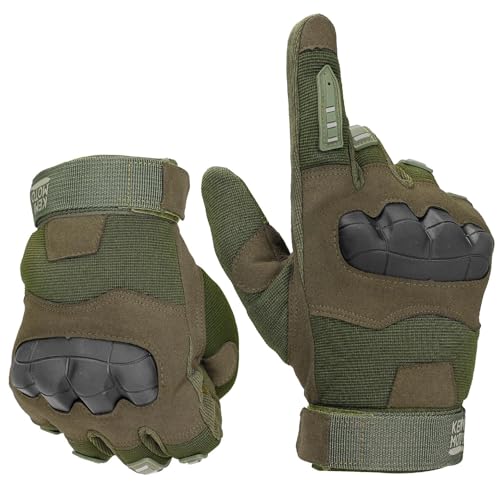KEMIMOTO Outdoor Handschuhe Herren, Taktische Handschuhe, Touchscreen, Atmungsaktiv, Vollfinger, Einsatzhandschuhe für Arbeit, Wandern, Jagd und Security, KEMIMOTO Outdoor Handschuhe Herren, Taktische Handschuhe, Touchscreen, Atmungsaktiv, Vollfinger, Einsatzhandschuhe für Arbeit, Wandern, Jagd und Security, von KEMIMOTO