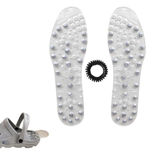 KEMUZ Magnetische Einlegesohlen Damen & Herren | Schuheinlagen mit 56 Magnetpunkten für Reflexzonen-Massage | Ergonomische Fußgewölbestützung | Ideal für Sport, Alltag & Reisen KEMUZ Magnetische Einlegesohlen Damen & Herren | Schuheinlagen mit 56 Magnetpunkten für Reflexzonen-Massage | Ergonomische Fußgewölbestützung | Ideal für Sport, Alltag & Reisen von KEMUZ