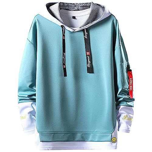 KENAIJING Herren Hoodie, Herren Kapuzenpullover Long Sleeve Pullover Hoodie von KENAIJING