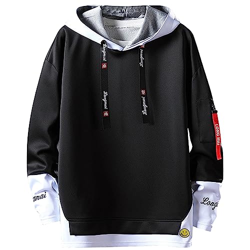 KENAIJING Herren Hoodie, Herren Kapuzenpullover Long Sleeve Pullover Hoodie von KENAIJING