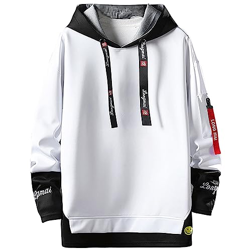 KENAIJING Herren Hoodie, Herren Kapuzenpullover Long Sleeve Pullover Hoodie von KENAIJING