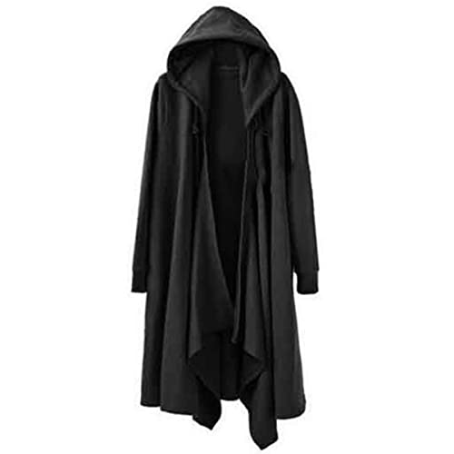 KENAIJING Herren Jacke, Freizeit Mantel Langer Trenchcoat Hoodie (Dicker, 3XL) von KENAIJING