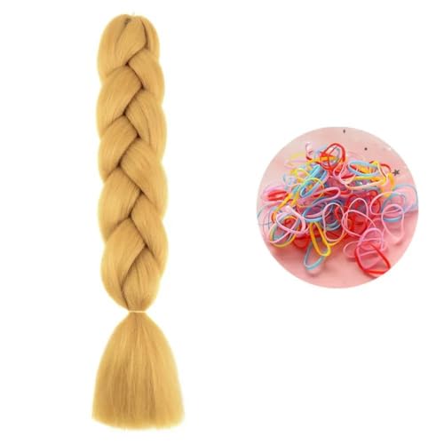 24 Zoll Jumbo Braids Extensions Synthetisches Flechthaar Afro Ombre Farbe Haar für Kinder Zopf A21 24inch 1Stück 24 Zoll Jumbo Braids Extensions Synthetisches Flechthaar Afro Ombre Farbe Haar für Kinder Zopf A21 24inch 1Stück von KENFHH