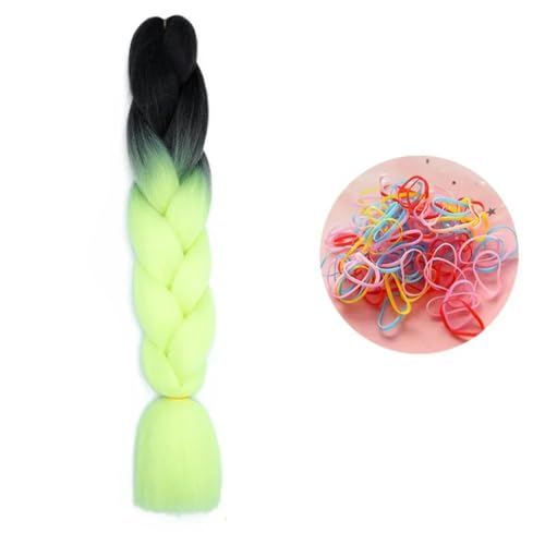 24 Zoll Jumbo Braids Extensions Synthetisches Flechthaar Afro Ombre Farbe Haar für Kinder Zopf B12 24inch 1Stück 24 Zoll Jumbo Braids Extensions Synthetisches Flechthaar Afro Ombre Farbe Haar für Kinder Zopf B12 24inch 1Stück von KENFHH